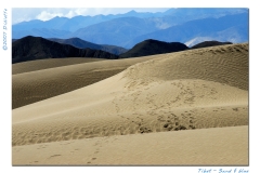 Sand and blue