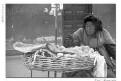 venditrice di pane