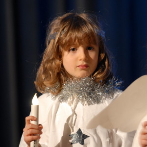 Un angioletto a teatro